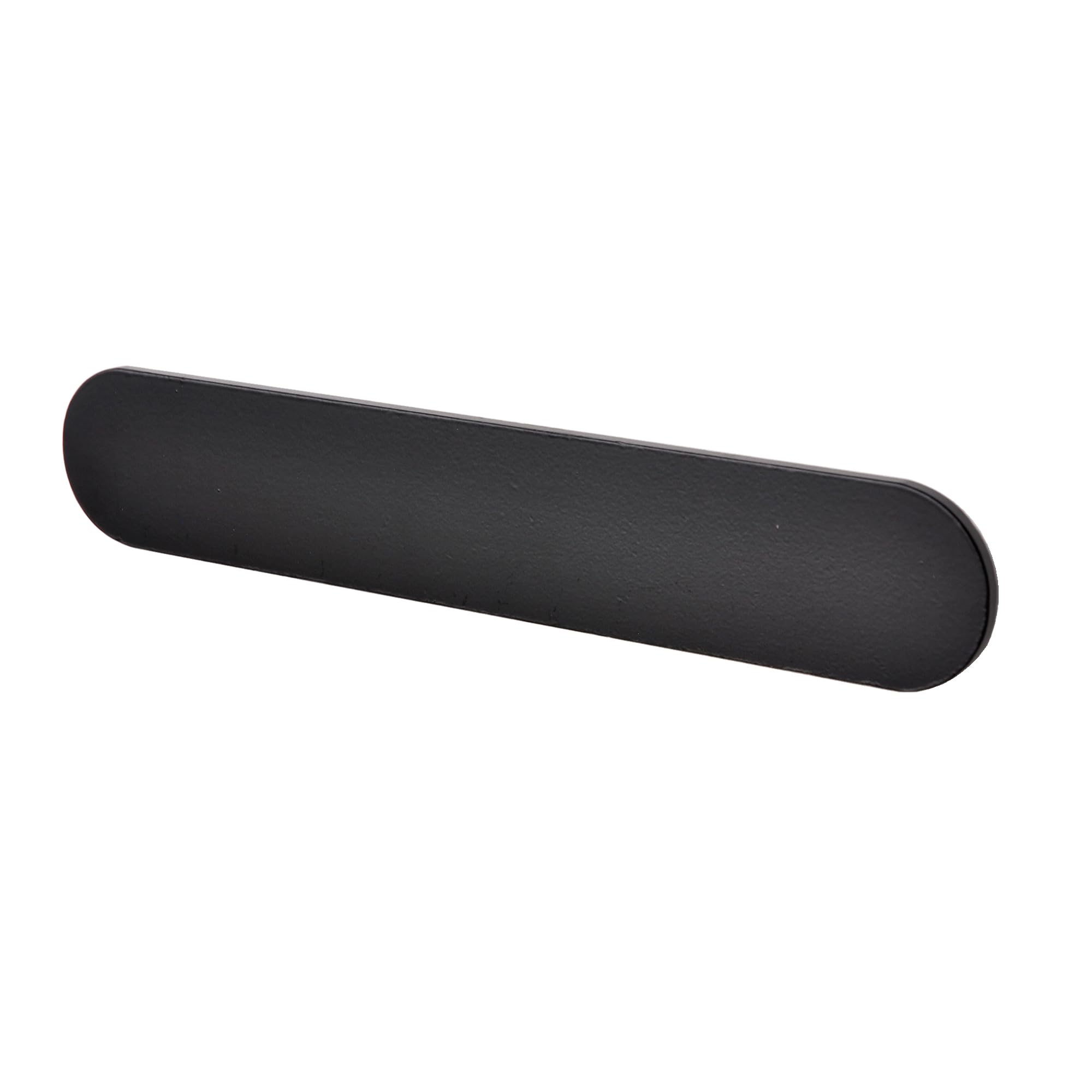Decoranddecor Istra Modern Kitchen Cupboard Handles – Oval Aluminium Cabinet Pulls for Wardrobes, Drawers, Dressers – Available in Matt Black, Satin Nickel & Polished Chrome