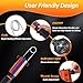 Magnetic Induction Heater Kit, Max 1100w 110v heat induction bolt removal, Handheld Induction Bolt Buster Tool for Rusty Screw Removal with 8 Coils and Storage Box
