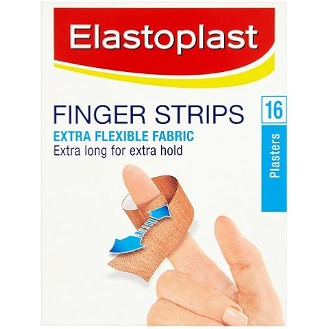 Elastoplast Finger Strip Plasters, other , 16 Count (Pack of 1) Cover