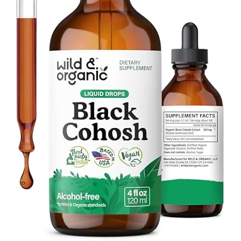 Wild & Organic Black Cohosh Tincture 540 mg Cover