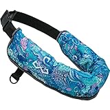 JES-BASARO (ジェスバサロ) 自動膨張式 ライフジャケット 救命胴衣 自動/手動双方対応モデル 2Wayモデル 釣り 大人用 子供 腰巻き 腰 ベルトタイプ 日本国内メーカー B-Life-Jac-MN/AT 日本語取り扱い説明書 CO2高圧縮ボンベ付き (ブルーバース)