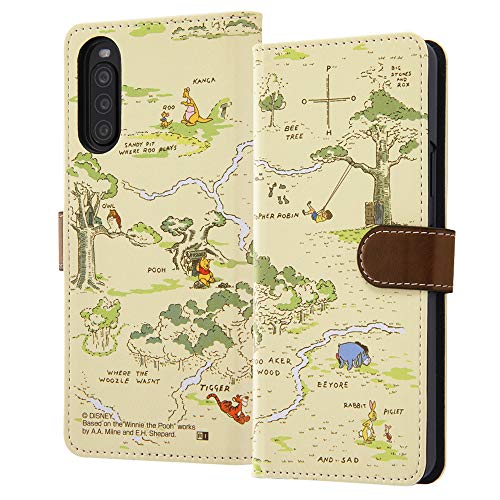 Xperia 10 II ケース SO-41A ディズニー 手帳型 ケース Xperia10II  カバー/プー