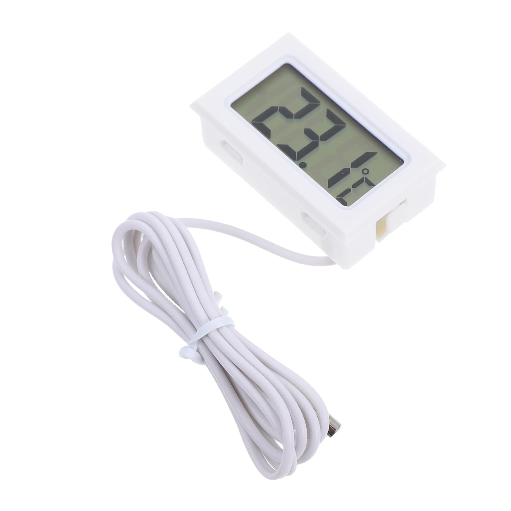 Ciieeo Electronic Temperature Probe for Aquarium Incubator Vehicle Digital LCD Display Waterproof Easy to Use