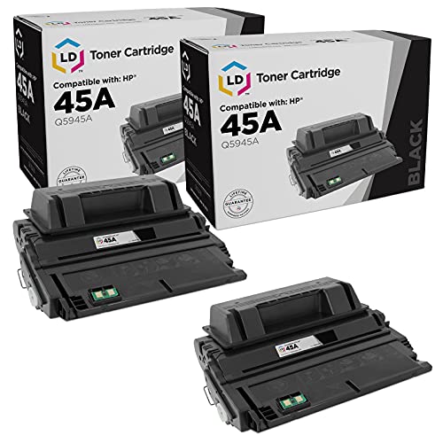 Cartouche HP 45A Q5945A LD noir lot de 2 pour fluidifier la gestion de vos dossiers administratifs