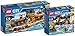 Produktbild LEGO City 60165 - Geländewagen mit Rettungsboot + LEGO City 60163 - Küstenwache-Starter-Set
