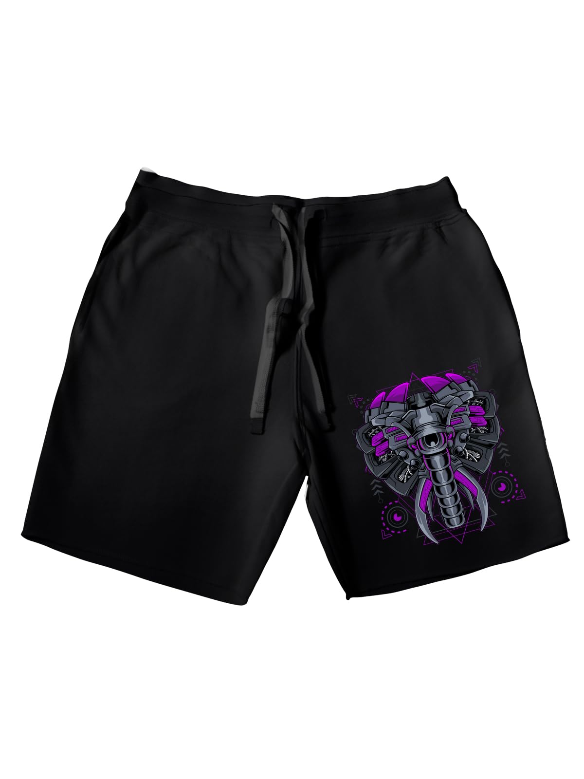 THREADCURRYCotton Casual Printed Shorts