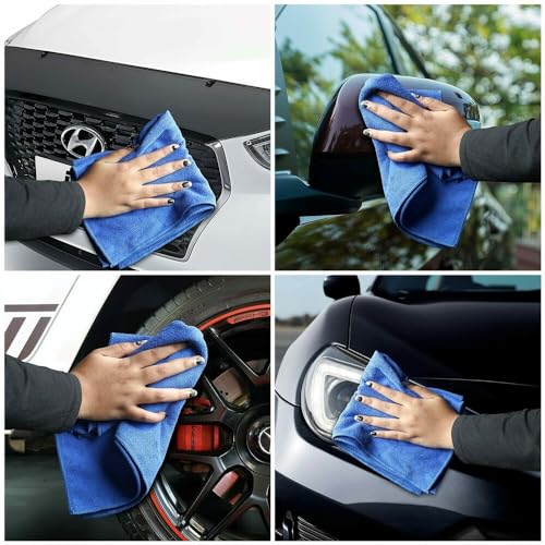 Image of CAR SAAZ All In One Polish 380 ML with Microfiber Cloth and Applicator Pad | Ultimate shine and Protection