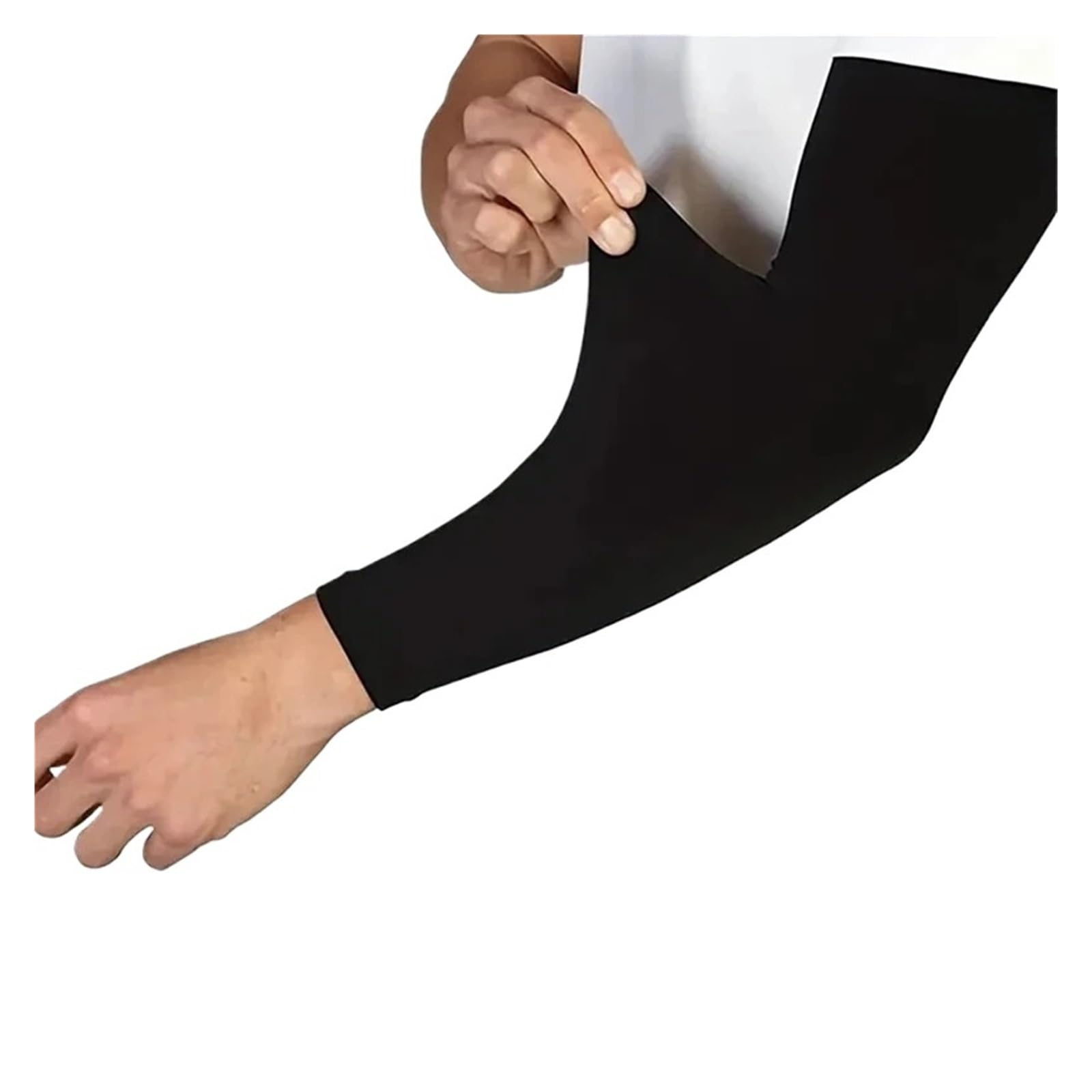 Genérico Mangas de brazo protección solar transpirables unisex for ciclismo deportes al aire libre