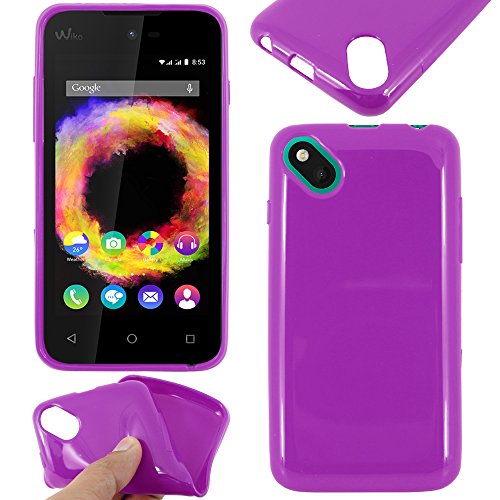 ebestStar - Coque pour Wiko Sunny 1 (2016) et Sunset 2 (2015), Etui Protection Silicone Antichoc, Souple Slim, Violet