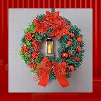Amazon.co.jp: クリスマスリース クリスマス造花リング 新年