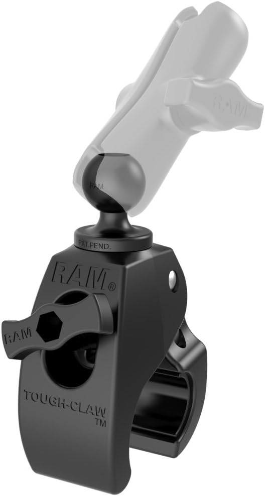 RAM Mounts RAP-B-404 RAM MED TOUGH-CLAW W 1" DIA BALL