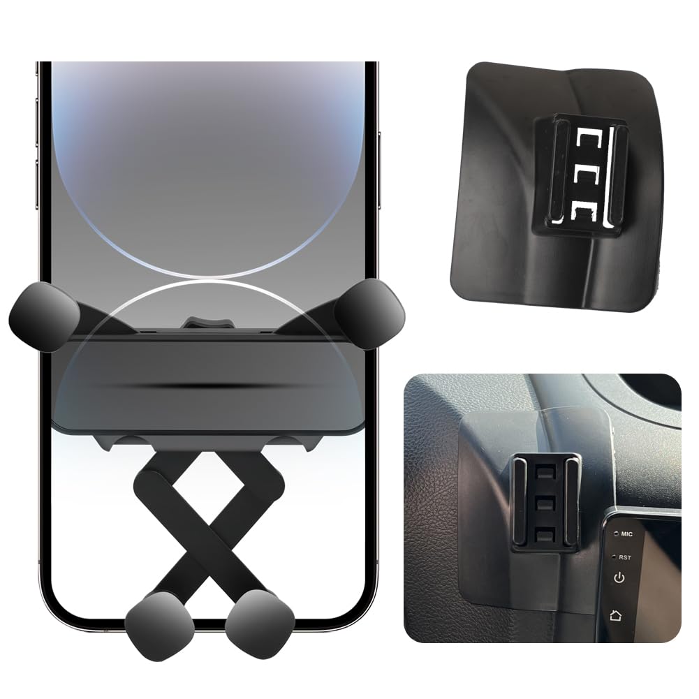 Car Phone Holder for Jeep Wrangler Auto Accessories[Special vehicle installation，only For 2011-2017 Wrangler，non universal][Auto Lock Hands Free Cell Phone Mount Car fits for iPhone & All Smartphones]