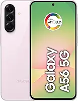 Smartphone Samsung Galaxy A56 5G 256GB, 8GB RAM, Câmera 50MP, IP67, Super AMOLED 6.7", Recursos AI, Rosa