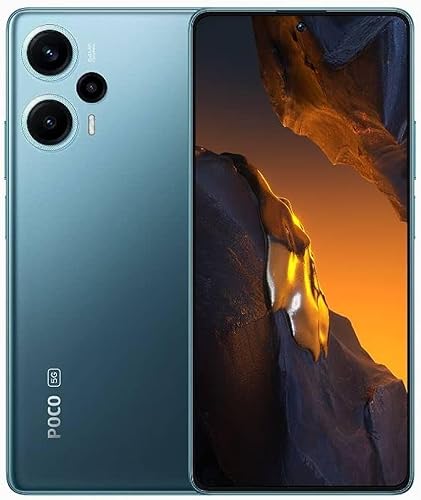 Xiaomi Poco F5 5G + 4G LTE 256 GB + 12 GB versión global desbloqueada 6.67 pulgadas, 120Hz 64Mp triple cámara (Tmobile Mint Tello Metro USA Market)