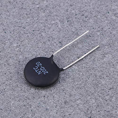 ULTECHNOVO Kit de Variedade de Resistor de 2 Unidades Ntc20d-20 Kit de Resistor de Capacitor de Term