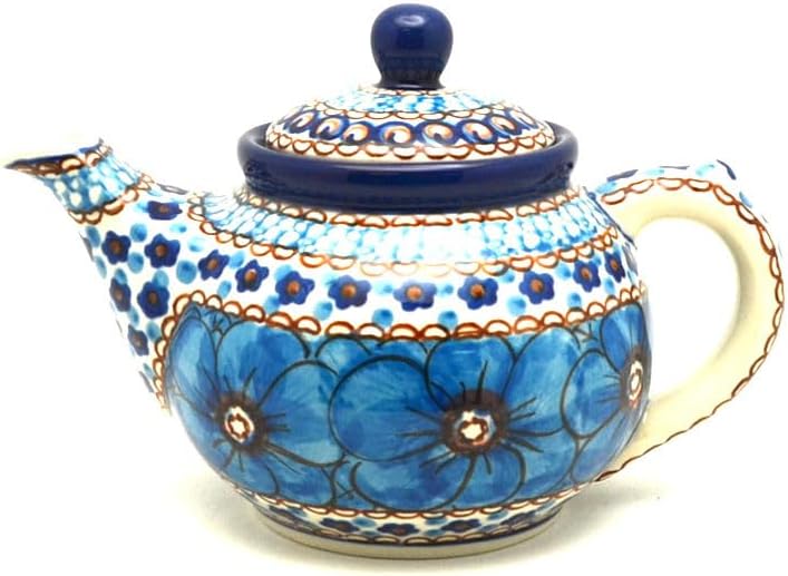 Polish Pottery Teapot - 14 oz. - Unikat Signature U408C