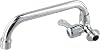 Zinc Alloy Single Cold Water Tap For Kitchen Sink Wall Mounted Health Faucet With Energy Saving Bubbler Suitable For Bars And Bathrooms