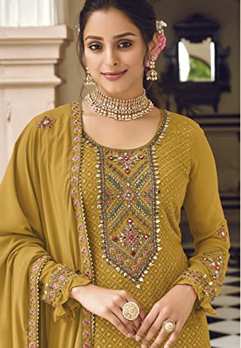 Prija Collection Indian Pakistani Designer Wedding Or Party Wear Straight Salwar Kameez Suit Ready to Wear for Womens2