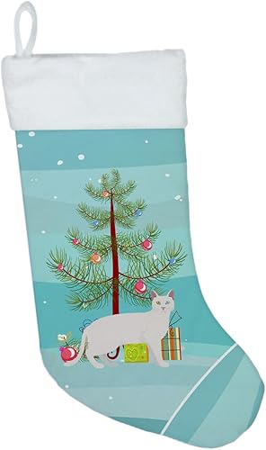 Miniatura 9 de Caroline's Treasures CK4714CS - Calcetines de Navidad con diseño de bosque siberiano #1, color grande, multicolor