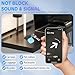 (4-Pack) Silicome Case for Tile Mate 2024, Waterproof Tile Mate Holder Full Body Protective Cover Compatible with Life360 Mate Tile Tracker with Keychain (Black/Off White/Pink/Sky Blue)