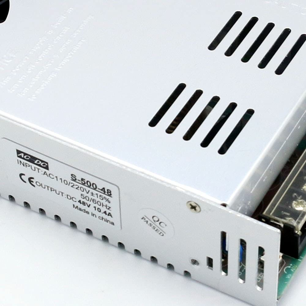 Alimentatore Interruttore Trasformatore da 500W AC 220 V. A 48V Alimentazione 50 0W SMP. per Meccanico Industriale Trasformatore di Alimentazione