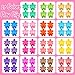Hair Accessories for Toddlers, 220pcs, Colorful Mini Flower Claw Clips for Toddlers Cute Tiny Snap Hair Clips Metal No Slip Snap Hair Barrettes for Baby Fine Hair