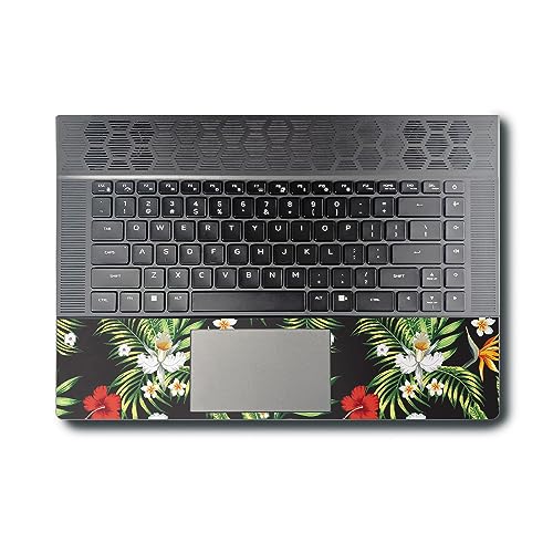 Image of MightySkins Skin Compatible with Alienware X16 R1 (2023) Full Wrap Kit - Dark Hibiscus | Protective, Durable, and Unique Vinyl Decal wrap Cover | Easy to Apply & Change Styles | Made in The USA