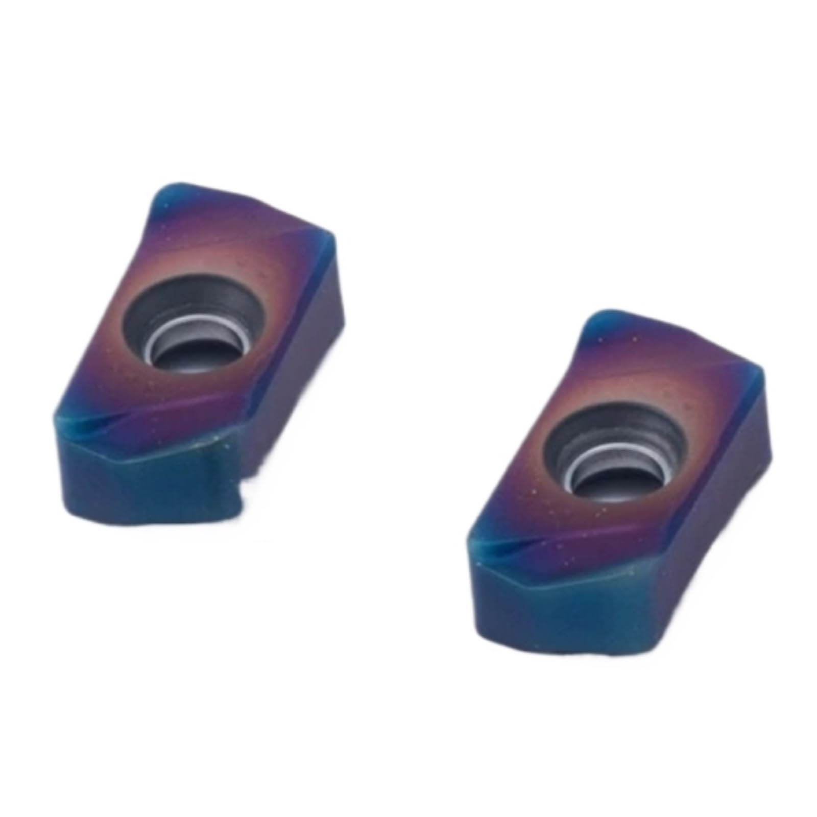 2/10 szt. LNMU0303 Nano Blue, dwustronna płytka frezarska z szybkim posuwem, frez węglika spiekanego(10PCS)