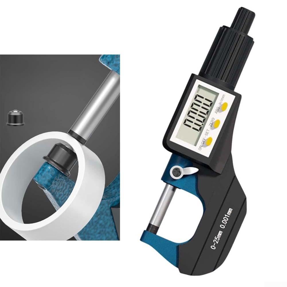 Micrometro Meccanico Alta Precisione 0.001mm Acciaio(25-50mm)