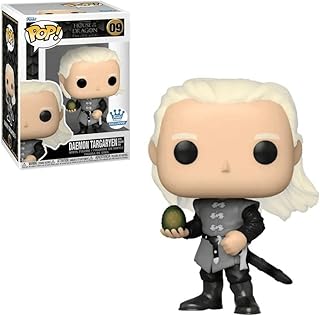 Funko POP Daemon Targaryen with Dragon Egg Exclusive # 09 Slip and Box Include Multicolored 3.75 inches