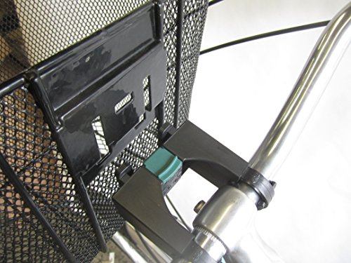Biria 40501 Bicycle Basket Black With Bracket Front Quick Release Basket thumb #5