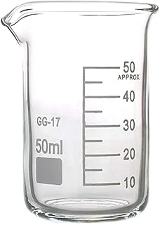 DONLAB BKC-2000 Borosilicate Glass 2000ml/2L Glass Measuring Tall Form Beaker Glass Graduated Beaker