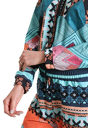 Jaqueta com Capuz Tulum - Azul G