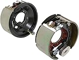RUNNINGAXLES 2 Pairs of 12-1/4" x 3-3/8" 10,000LB Self-Adjusting Electric Trailer Brake Assemblies f