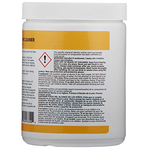 Amazoncommercial Dissolvable Heavy Duty Floor Cleaner Jar - 20 Pacs #TOP2