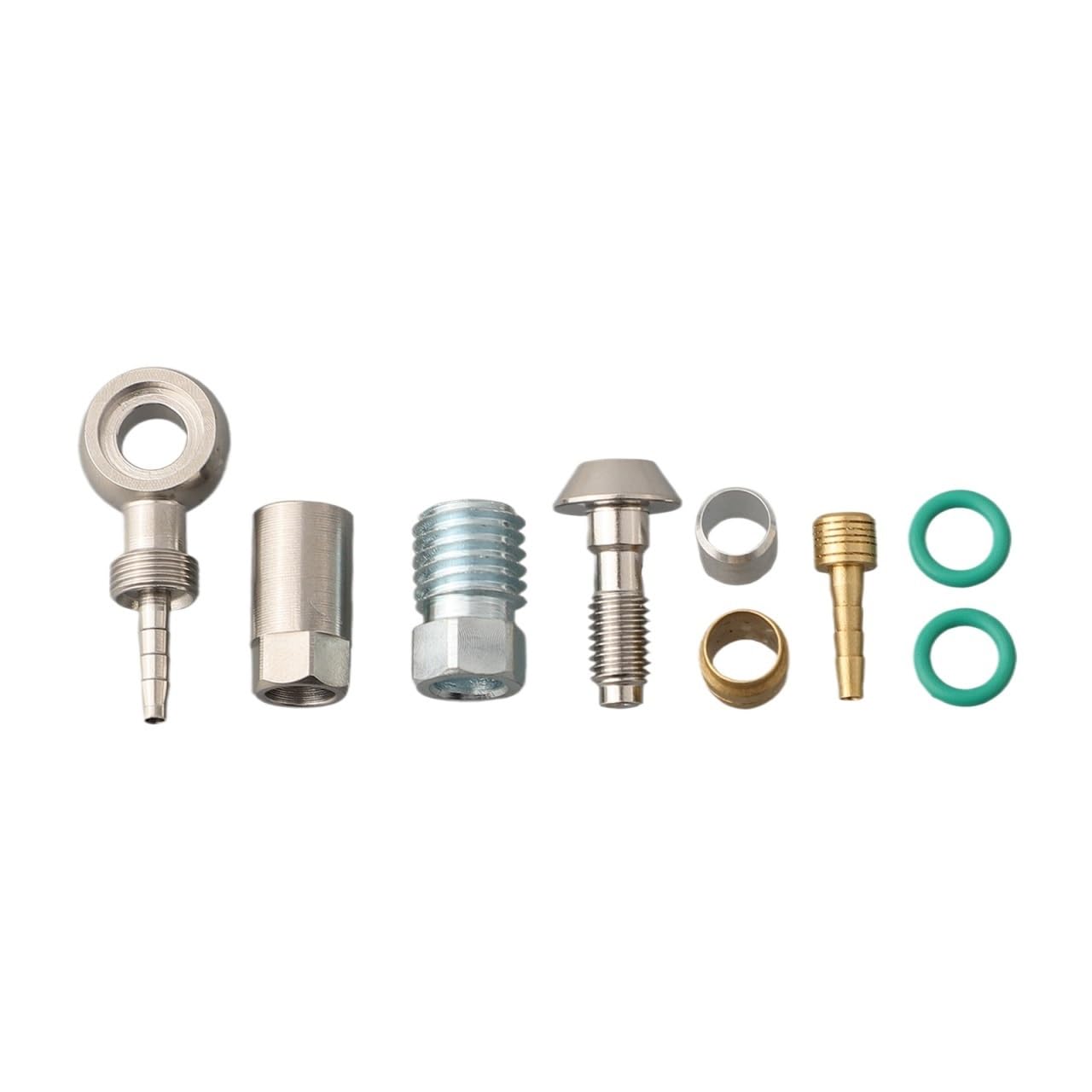 Maryear Colorb Banjo Fitting 2Sets Bike Bicycle Hydraulic Hose Fitting Insert Banjo Compliation With Magura Mt4 Mt6 Mt8 Mt5 Mt7(Colorb)