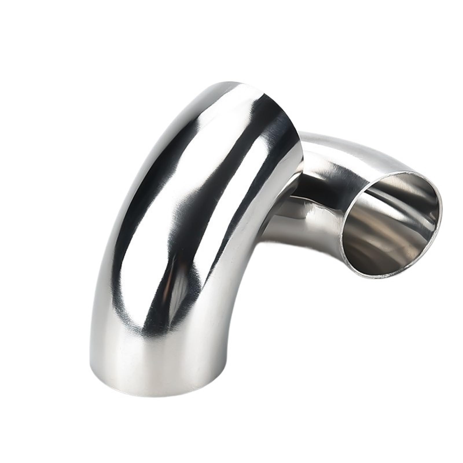 1 codo de acero inoxidable 304 para soldadura sanitaria de 90 grados O/D de 12,7/16/19/25/32/38/45/51/57/63/76/89 mm (51 mm x 1,5 mm)