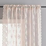 Zoom IMG-1 kotile tende in pizzo rosa Zoom IMG-1 kotile tende in pizzo rosa