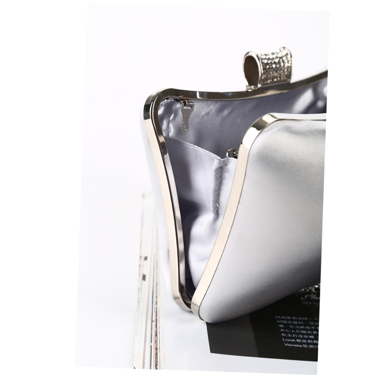 PACKOVE cartera de mano mujer bolso de mano con pedrería bolso de mujer elegante delicado bolso de noche bolsa de mujer de moda gracia bolsa de cena Bolsos de señora Perder