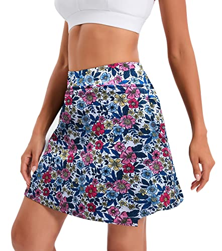Image of Oyamiki Women's Active Athletic Skort Lightweight Tennis Skirt Perfect for Running Training Sports Golf