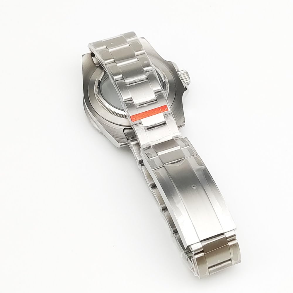 40mm Stal Nierdzewna Koperta Zegarka + Bransoleta, Pasuje dla NH35 NH36 Mechanizm Automatyczny 28,5 Tarcza Zegarek Bezel Korona Mod Kit dla Rolex Submariner
