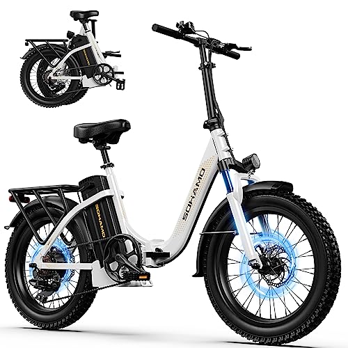 SOHAMO S3 Electric Bike for Adults, 750W Brushless Moter, 28Mph...