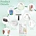 Hygiene Kit Bulk, Individually Packed, The convenience kit bulk Is Fully Equipped And Clean And Hygienic, Convenience Kits Suitable For Hotel, Home, Camping, Travel (12 sets)