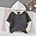 MINIFEIKO 5T Boy Clothes Toddler Fall Winter Sweatsuit Long Sleeve Hoodie Sweatshirt Outfit Spring Hooded Clothing 5-6T Black