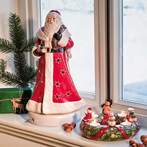 Figura de Papá Noel Villeroy & Boch con caja de música para revivir la Navidad 3