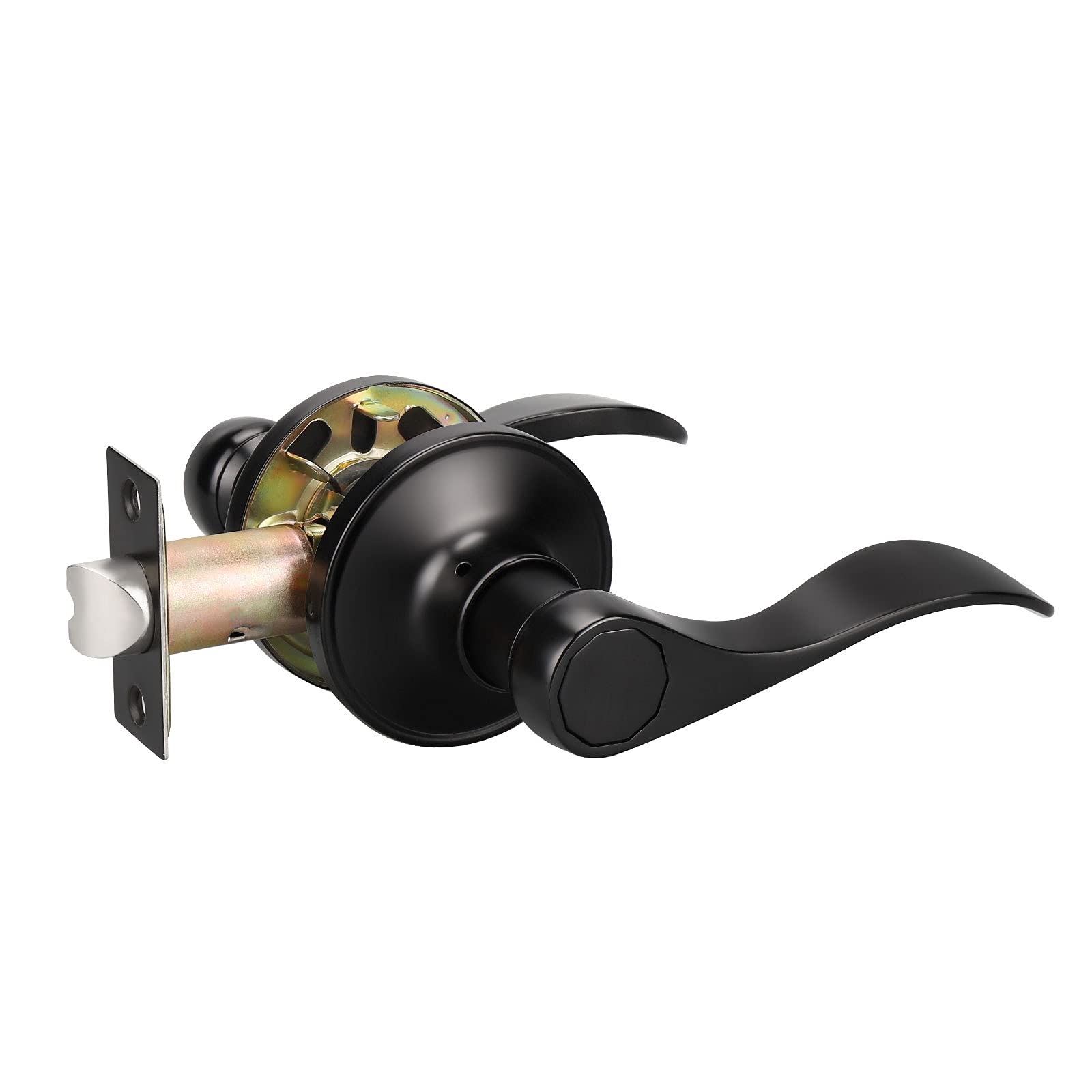 KNOBWELL Rubbed Bronze Door Handles - Modern Style -24 KNOBWELL Rubbed Bronze Door Handles - Modern Style -24