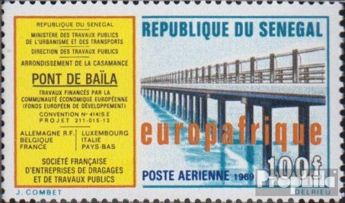 Prophila Collection Senegal Michel.-No..: 408 (Completa Edizione) 1969 €uropafrique (Francobolli per i Collezionisti)