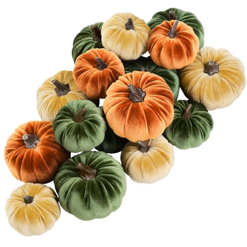 ShellKingdom Artificial Pumpkin for Halloween Thanksgiving Decoration