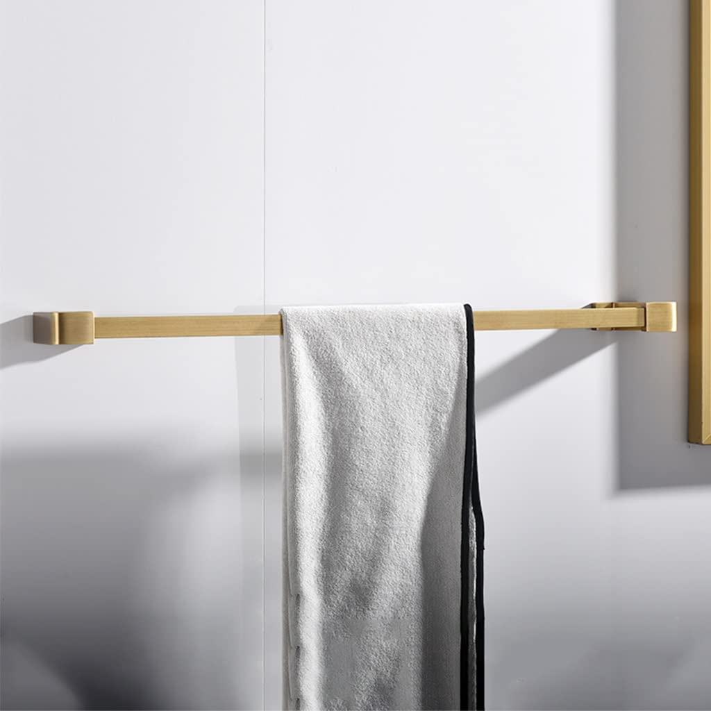 Porte-serviettes cuivre pour une salle de bain style spa rétro