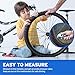 Etekcity Digital Tire Pressure Gauge 150 PSI 4 Settings for Car Truck Bicycle Bike with Backlit LCD, Non-Slip Grip & Lighted Nozzle, 2-Year Warranty, Batteries Included, Silver(1 Pack)